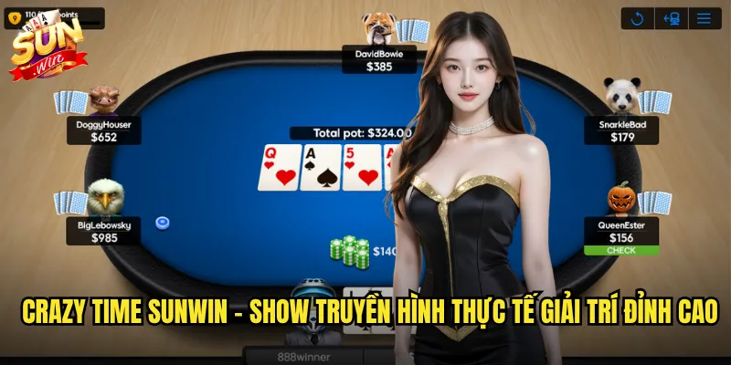 Crazy Time sunwin - Vòng quay điên cuồng với bonus game bùng nổ 2 Crazy Time sunwin - Show truyền hình thực tế giải trí đỉnh cao